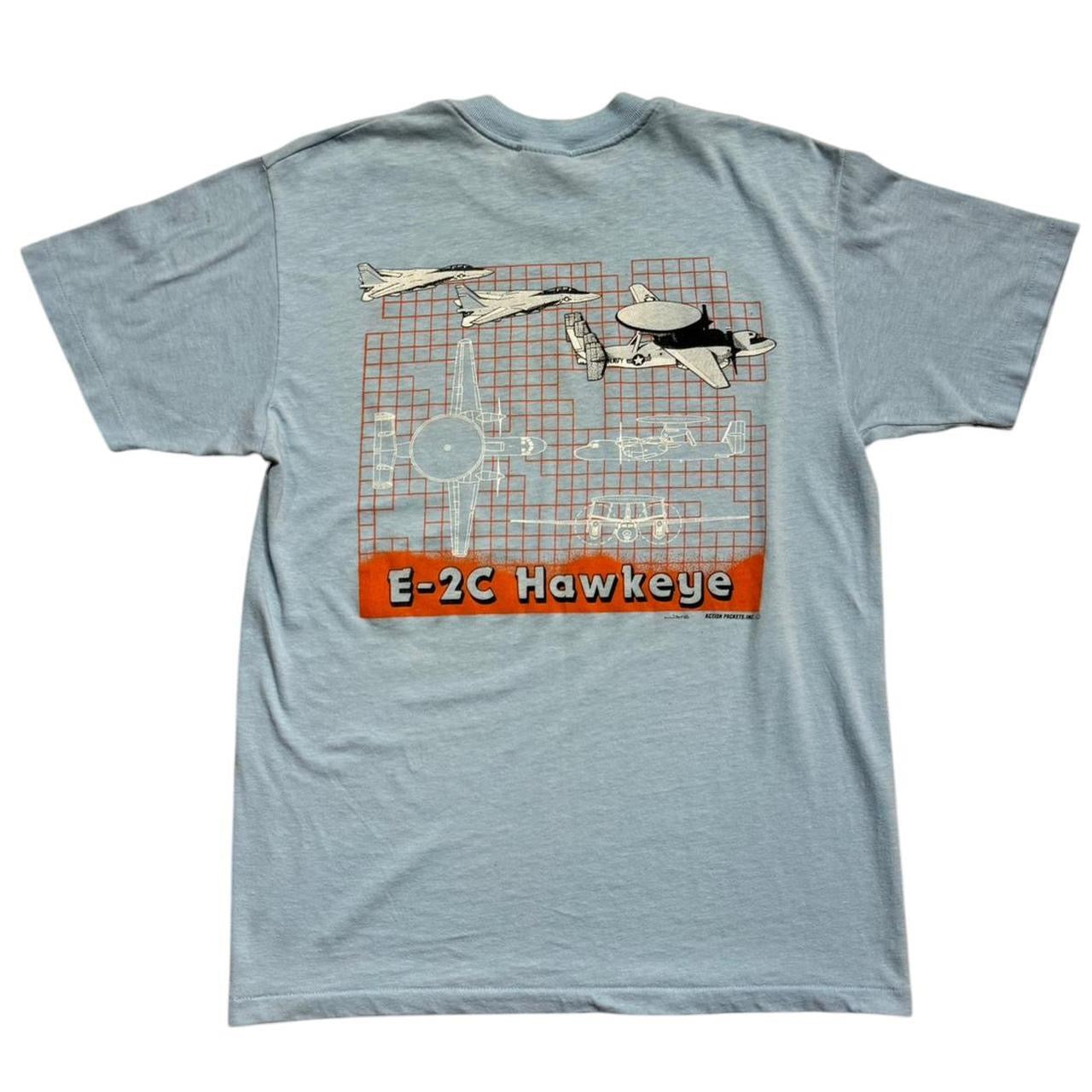 80s Hawkeye Pilot Jet Tee