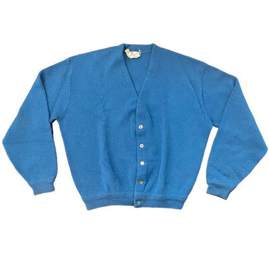 70s Wool Button-Up Cardigan