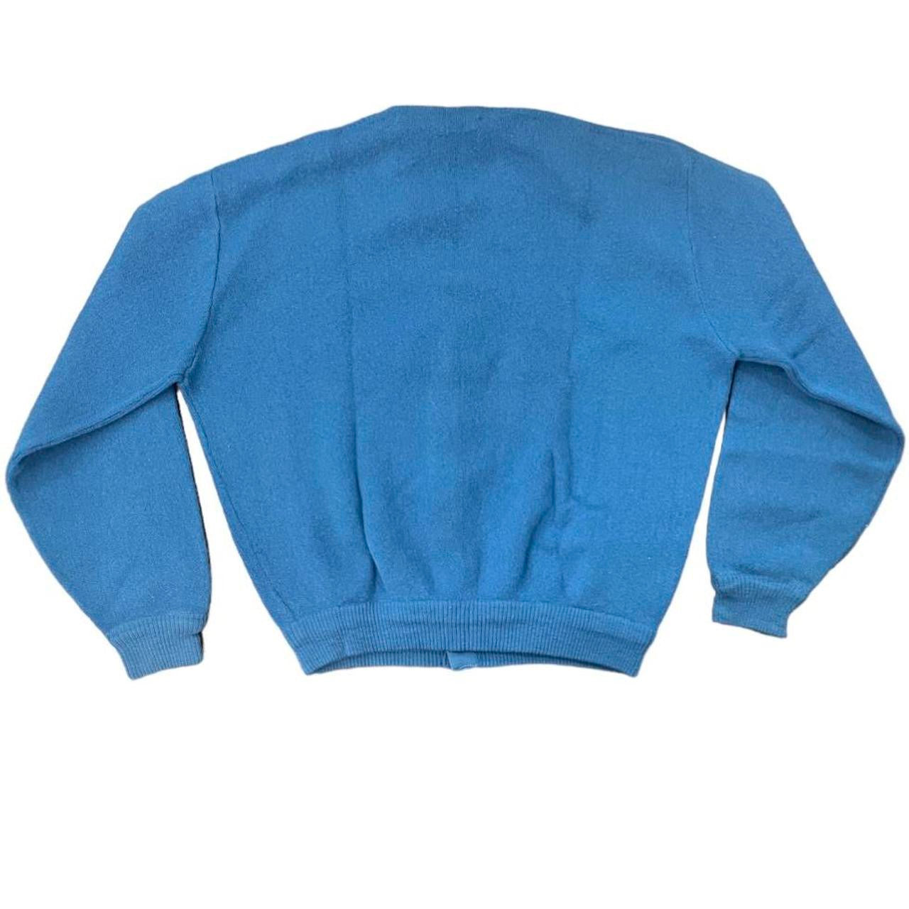 70s Wool Button-Up Cardigan