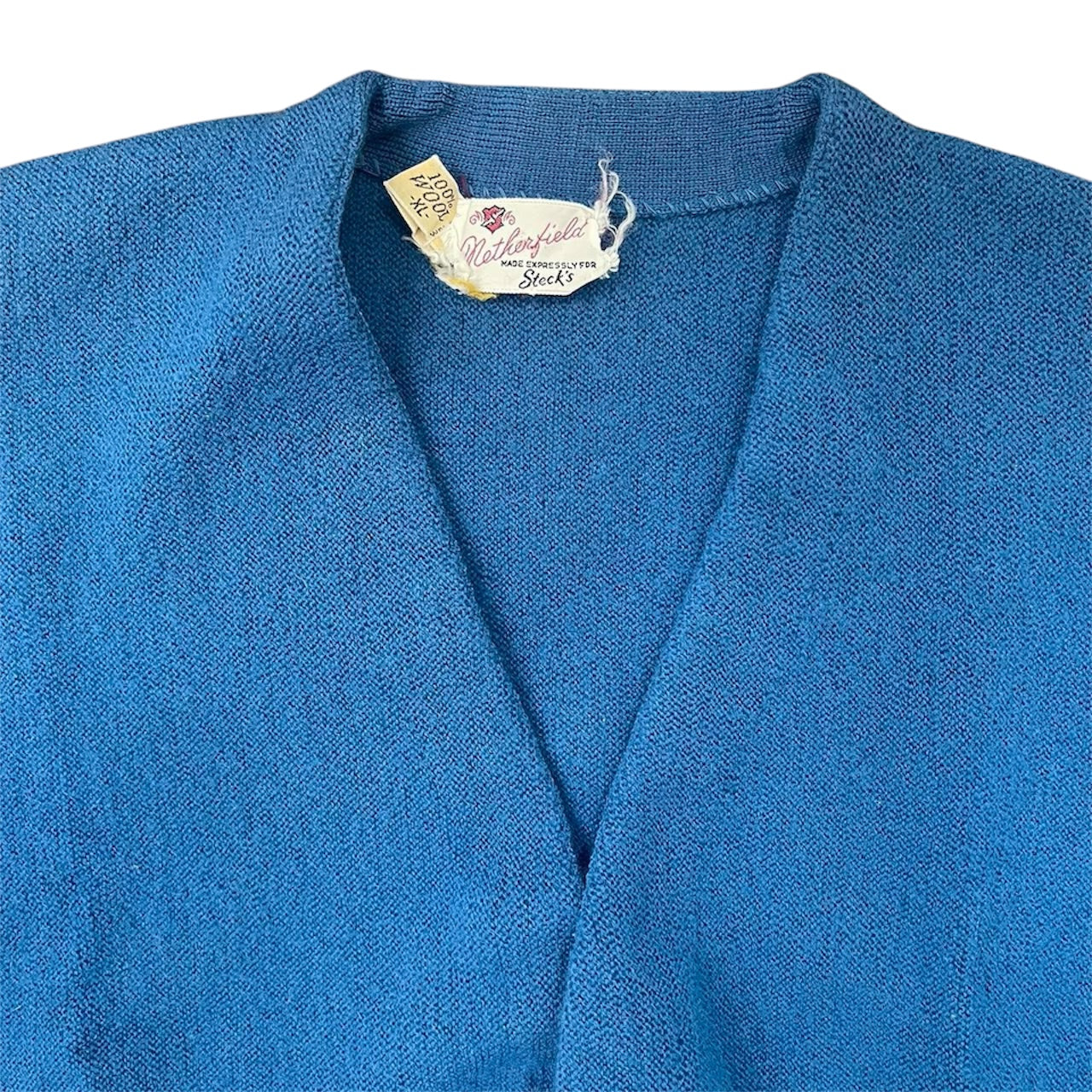 70s Wool Button-Up Cardigan