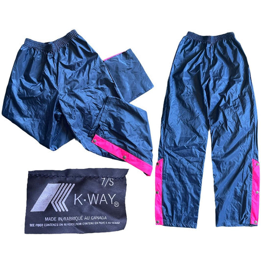 90s Kway Nylon Trackpants