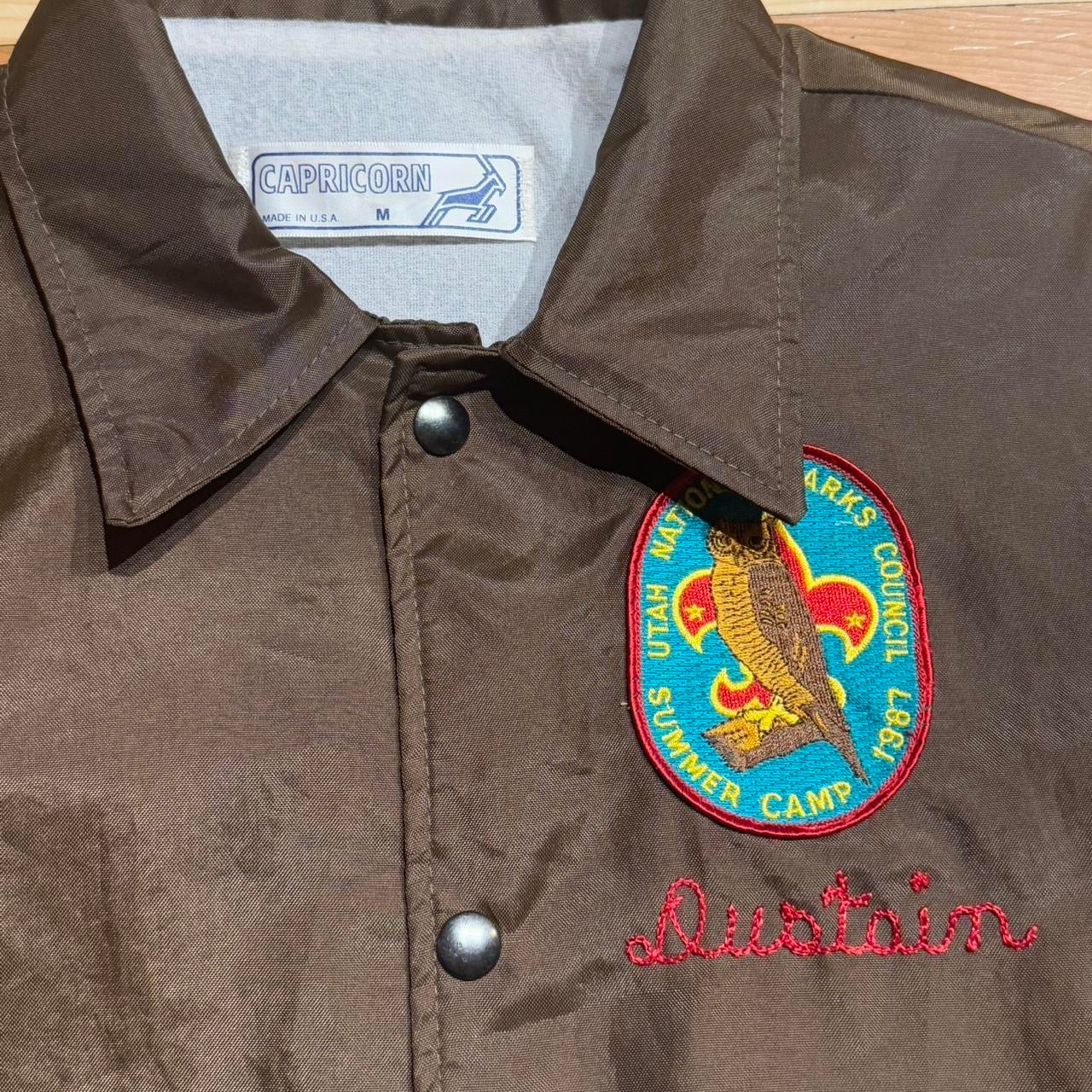 80s Utah Parks Windbreaker