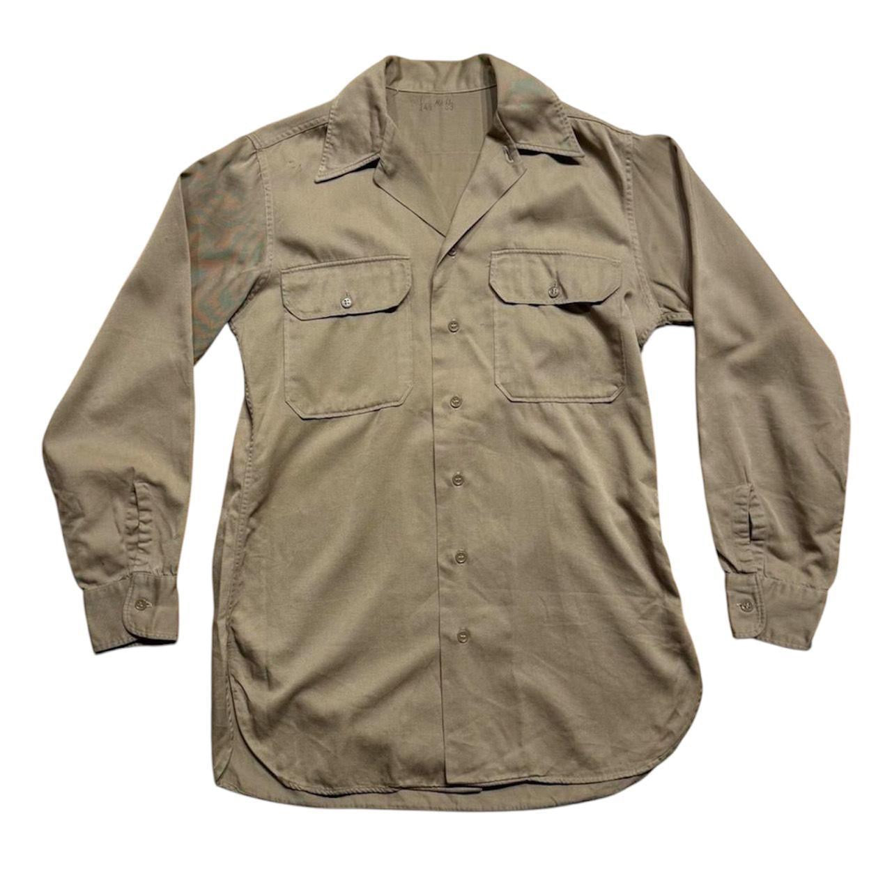 70s Military Button-Up