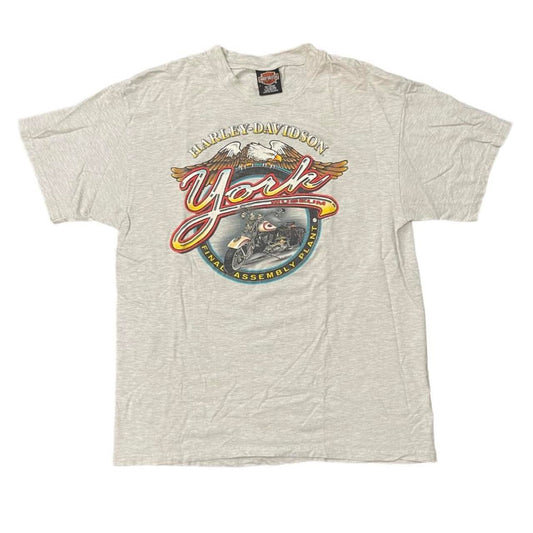 90s York Harley Davidson Biker Tee