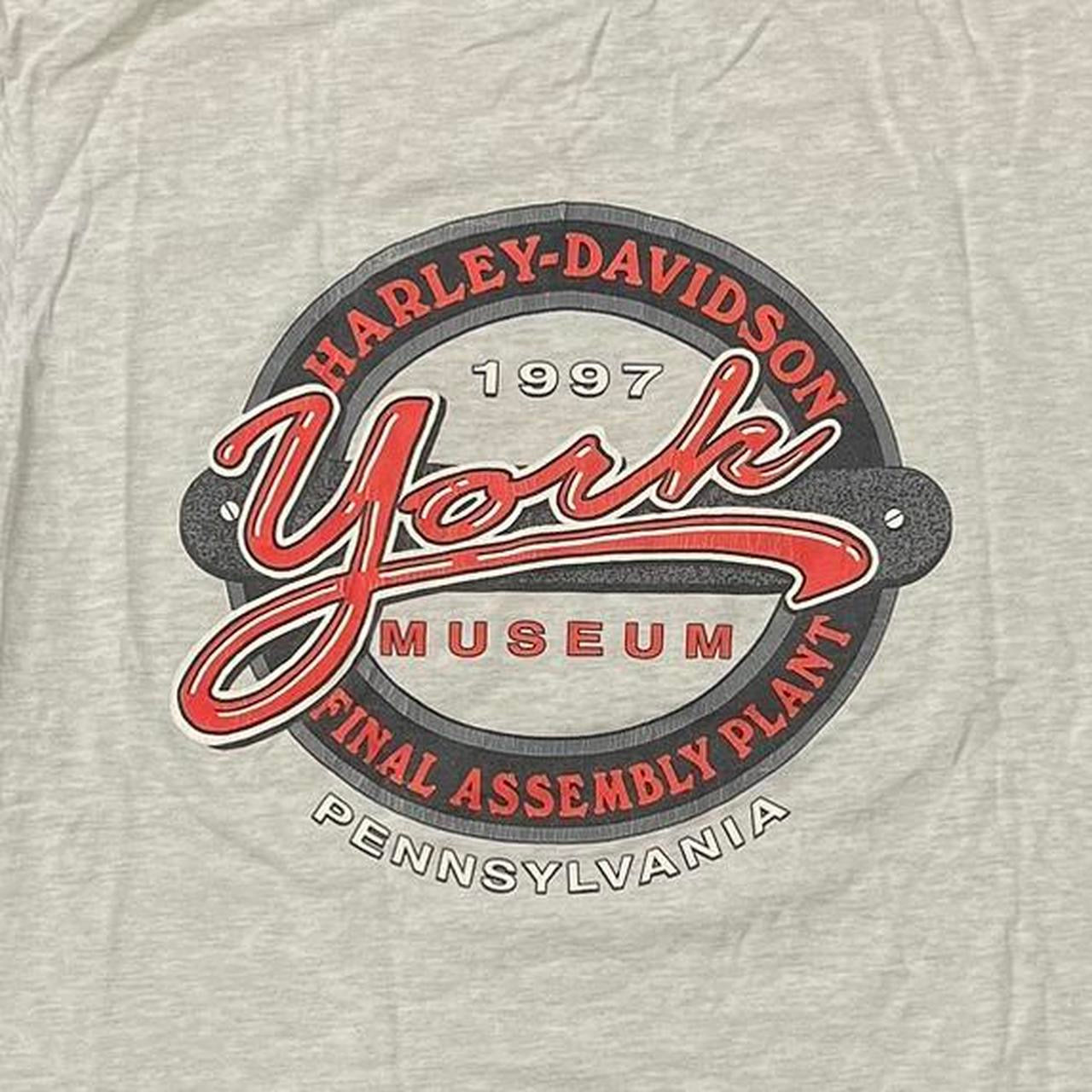 90s York Harley Davidson Biker Tee