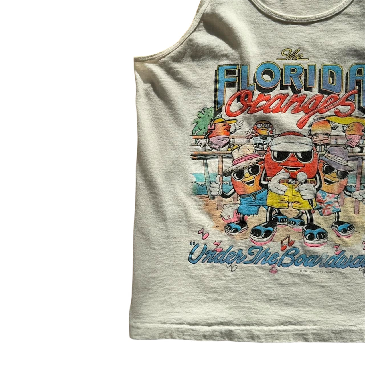 80s Florida Oranges Tank