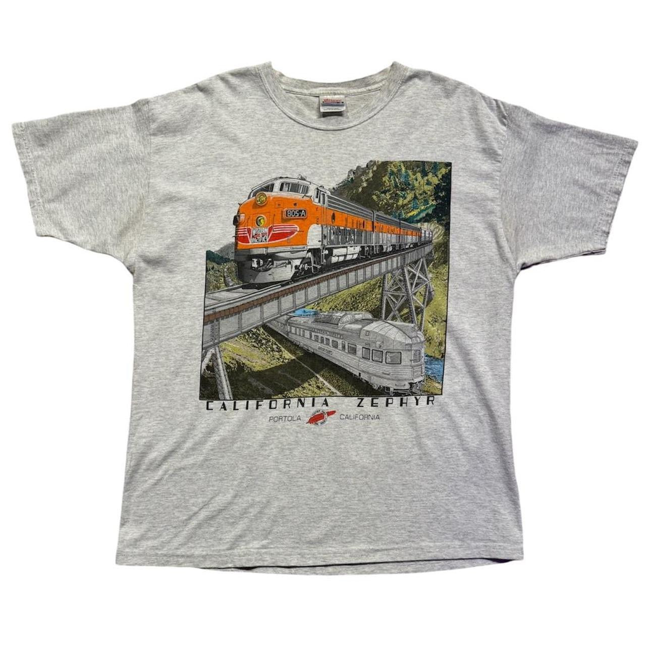 90s California Zephyr Train Graphic Tee