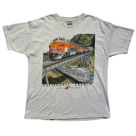 90s California Zephyr Train Graphic Tee