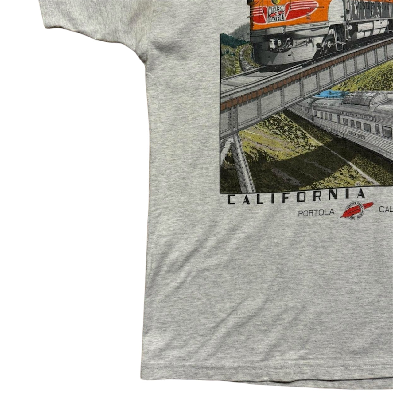 90s California Zephyr Train Graphic Tee