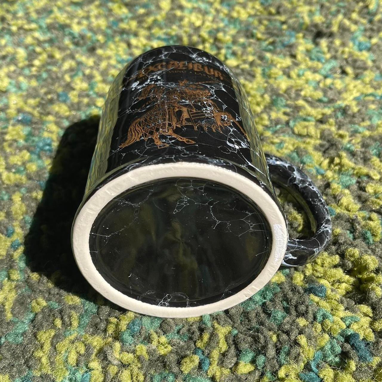 Vintage 90s Las Vegas Excalibur Casino Mug
