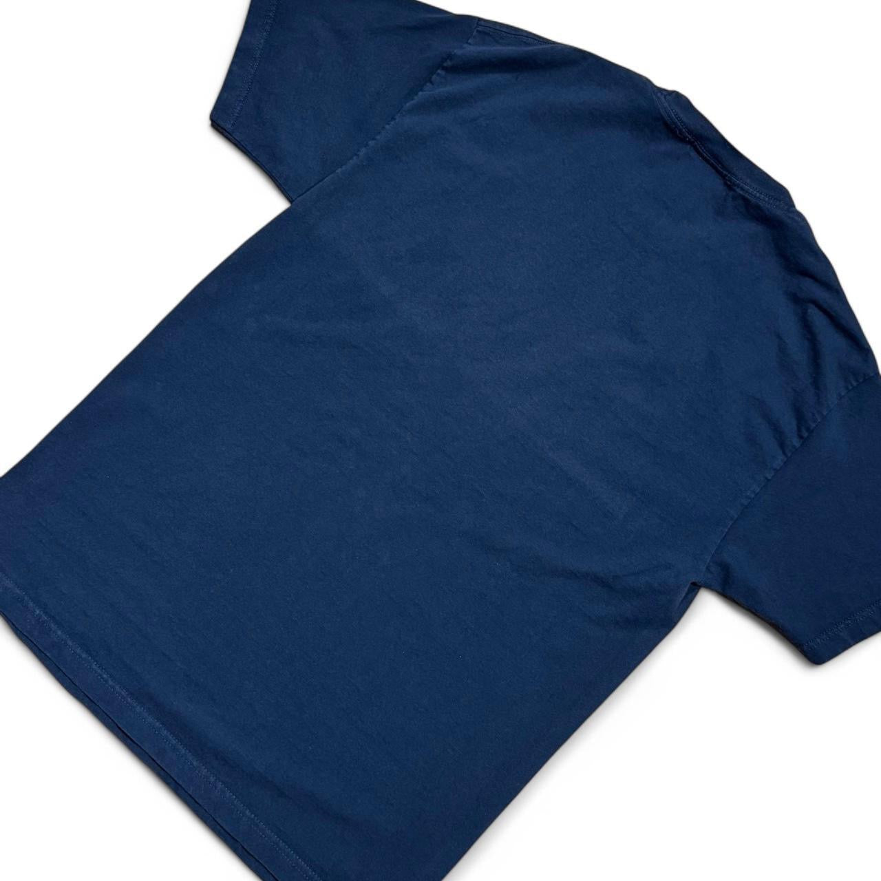 Y2K Navy Blue Funny Humour Type T-Shirt