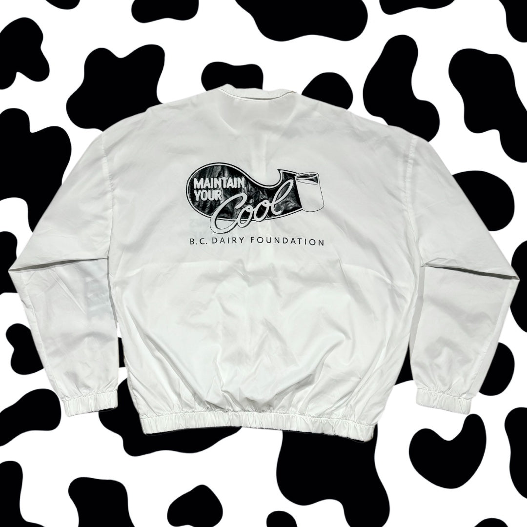 Rare 1980’s BC Games Offical Dairy Sponsor Windbreaker