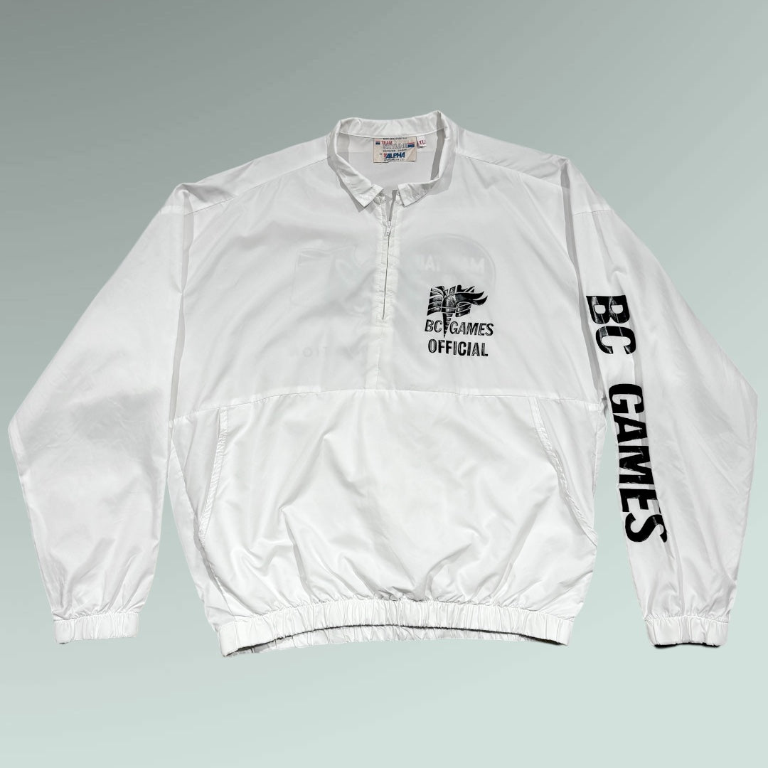 Rare 1980’s BC Games Offical Dairy Sponsor Windbreaker