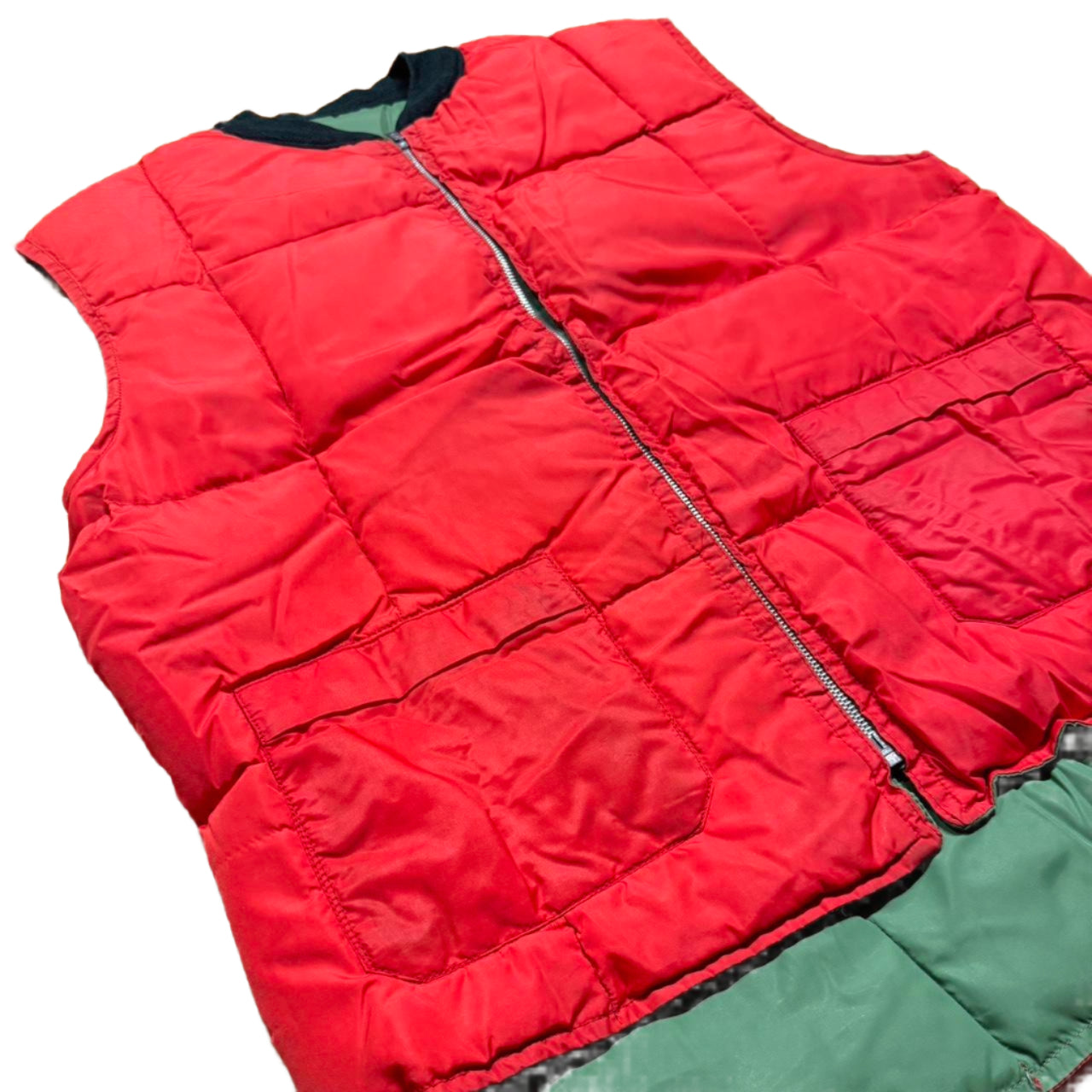 80s Reversible Puffer Vest