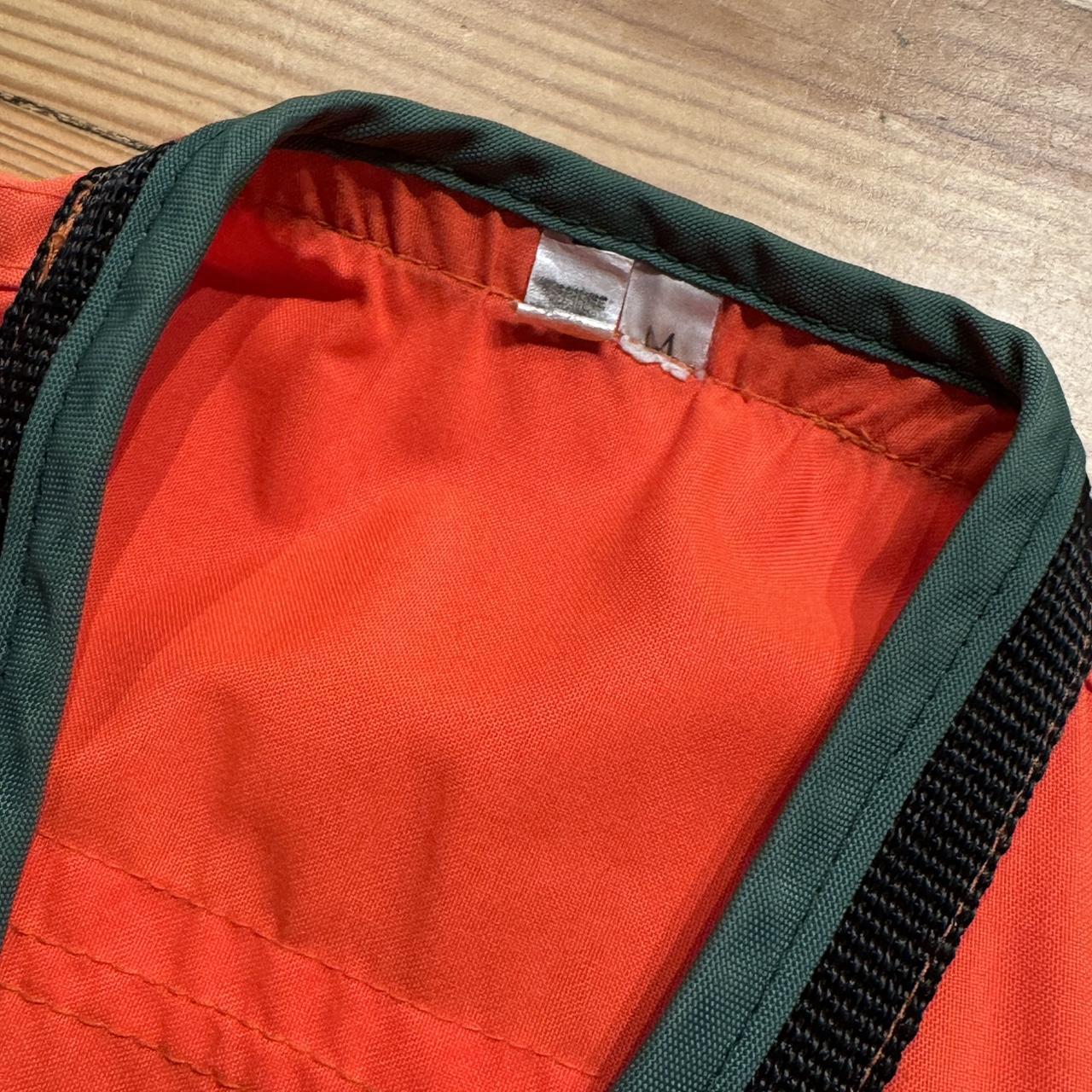 Vintage Orange & Green Hunting Vest