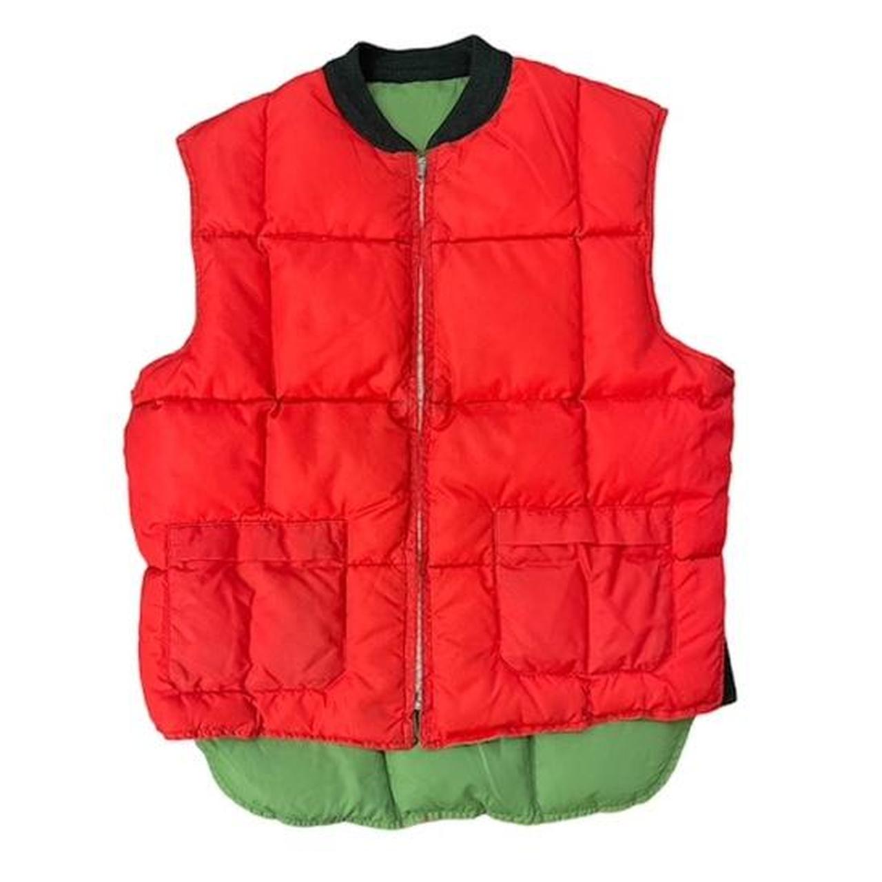 80s Reversible Puffer Vest