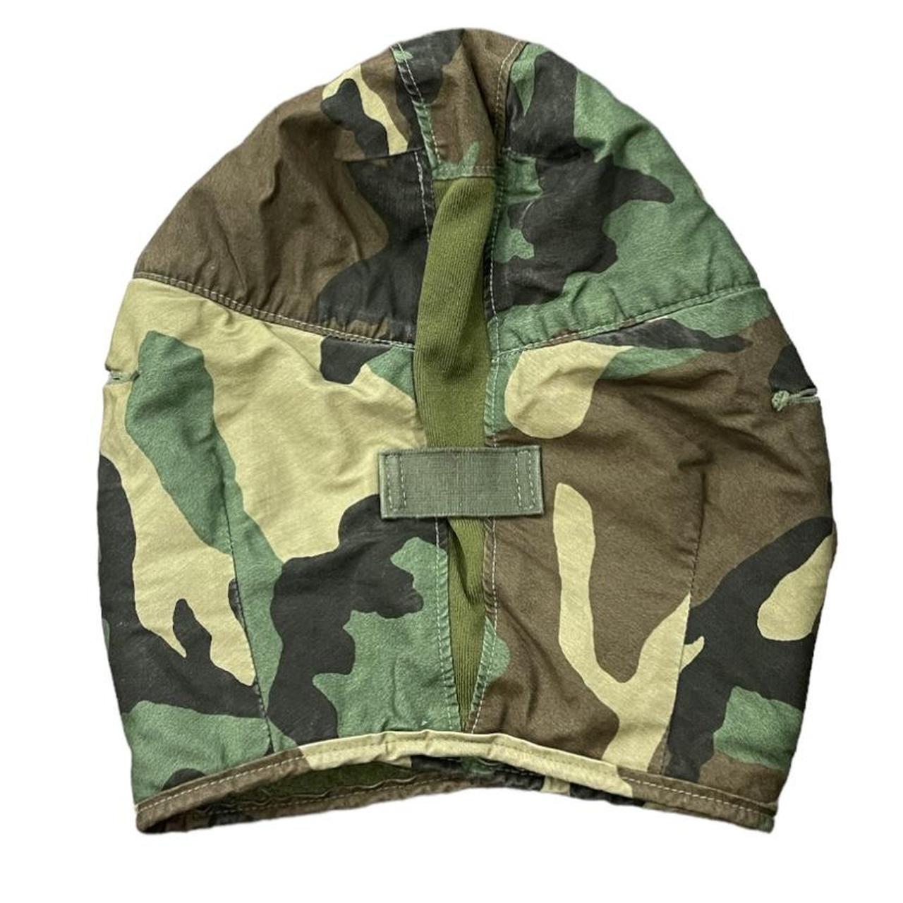 70s Camo Military Helmet Liner Cap