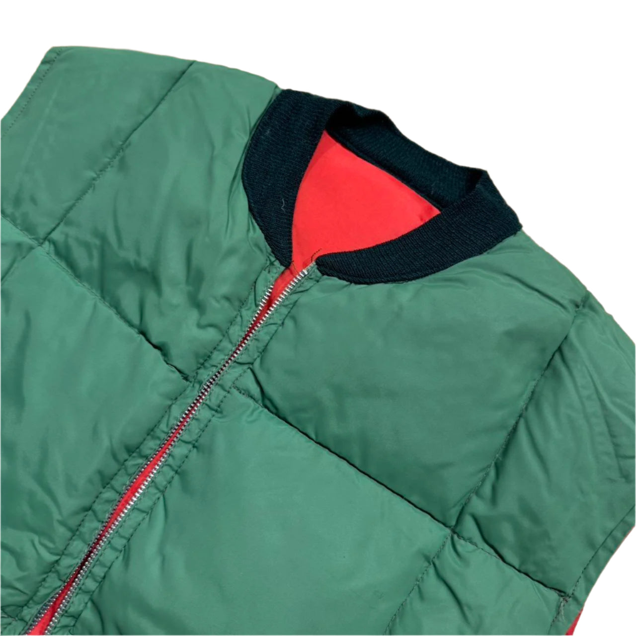 80s Reversible Puffer Vest