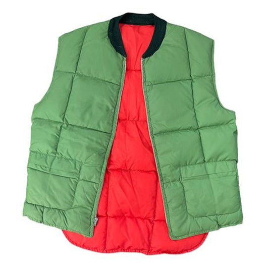 80s Reversible Puffer Vest
