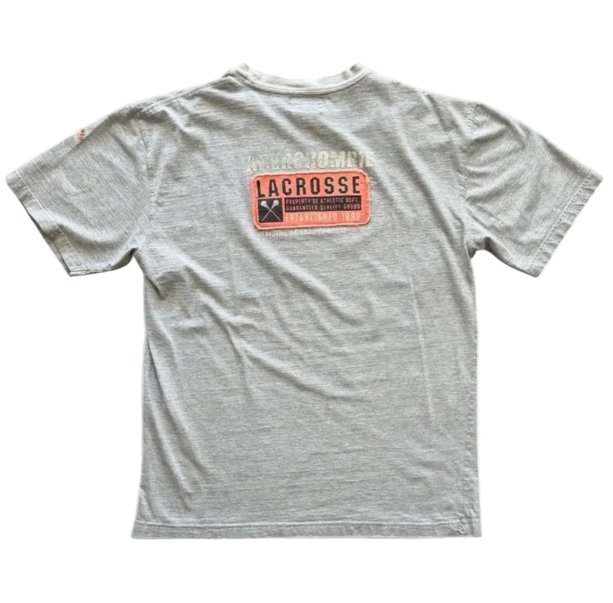 Y2K Abercrombie & Fitch Lacrosse Embroidered Patch T-shirt